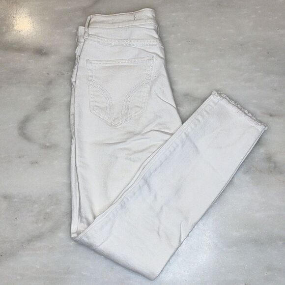 Hollister High Rise Super Skinny Crop Vintage Stretch Jeans - Picture 4 of 14